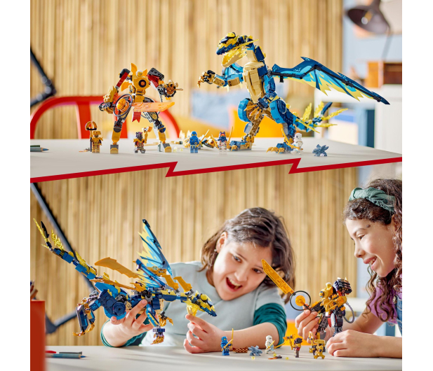 LEGO Ninjago 71796 Smok żywiołu kontra mech cesarzowej - 1141577 - zdjęcie 6